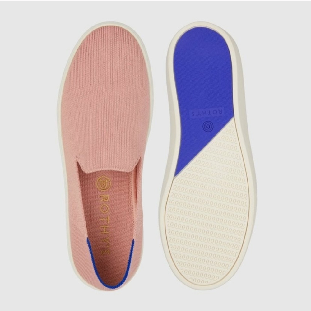 Rothy’s The Sneaker in Coral, sz 9